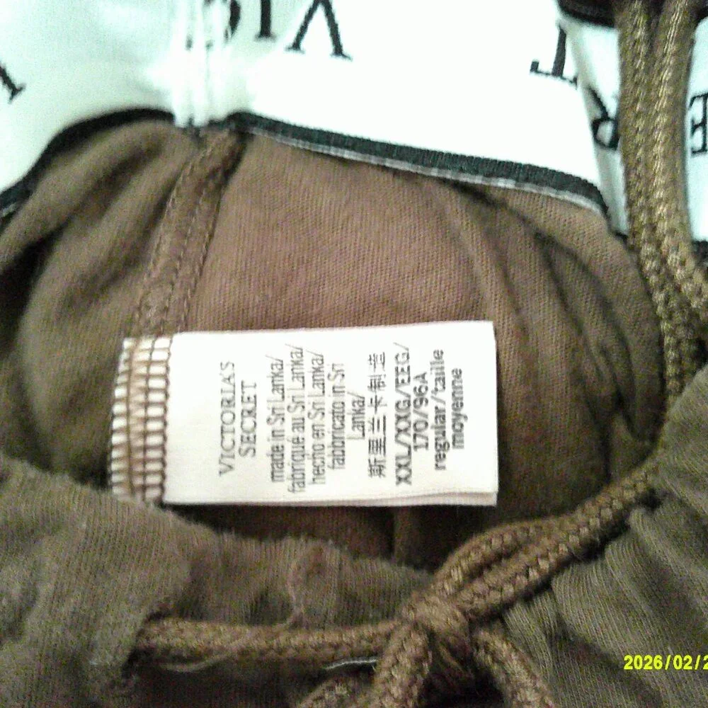 VICTORIA SECRET | PJ SET | BROWN | XXL